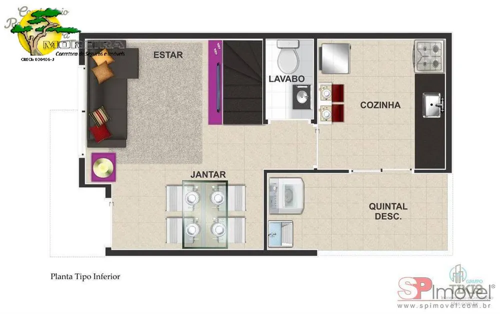 Casa de Condomínio, 2 quartos - Foto 5