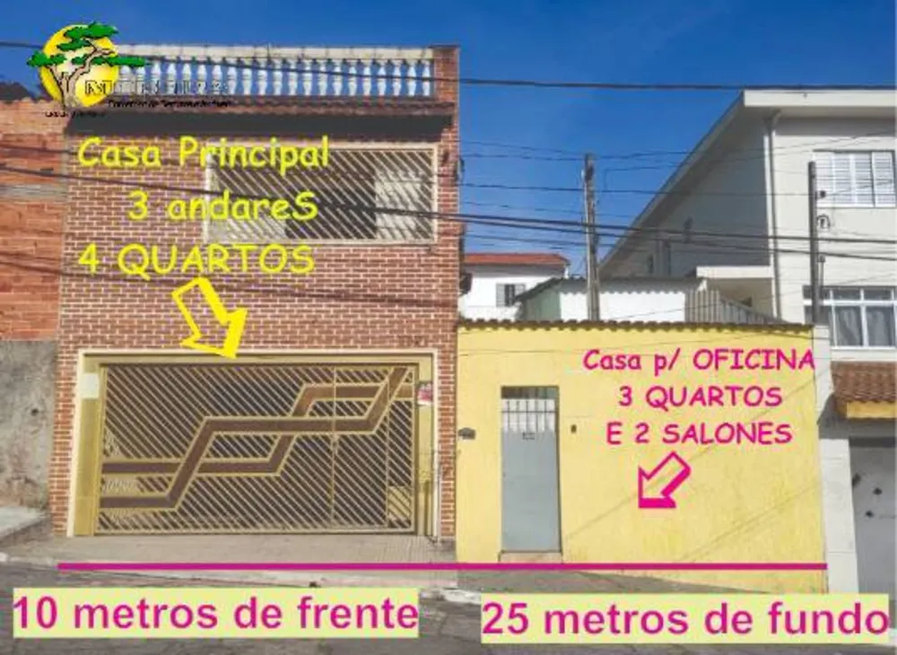 Sobrado, 4 quartos, 250 m² - Foto 1
