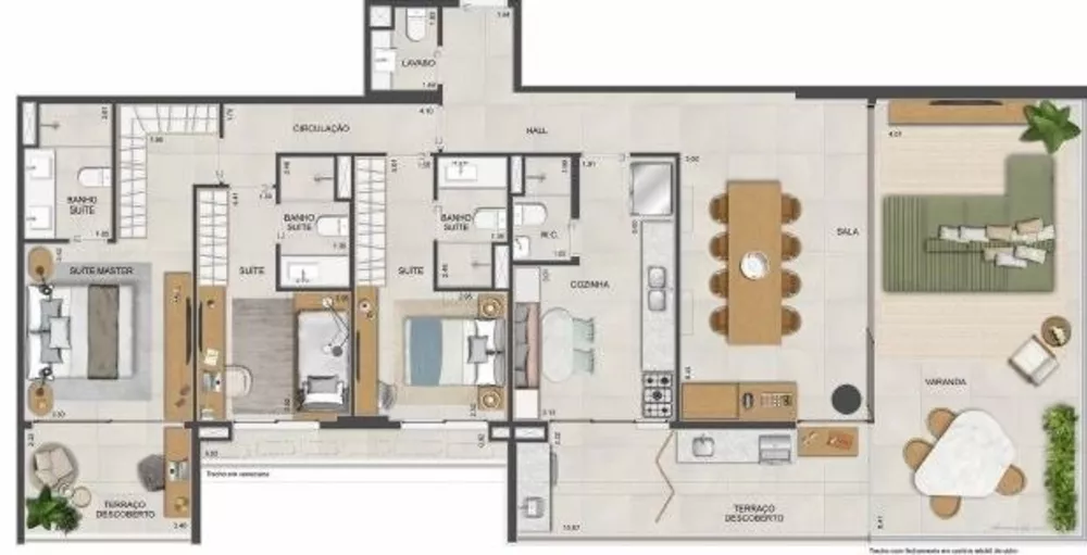 Apartamento à venda com 3 quartos, 150m² - Foto 29