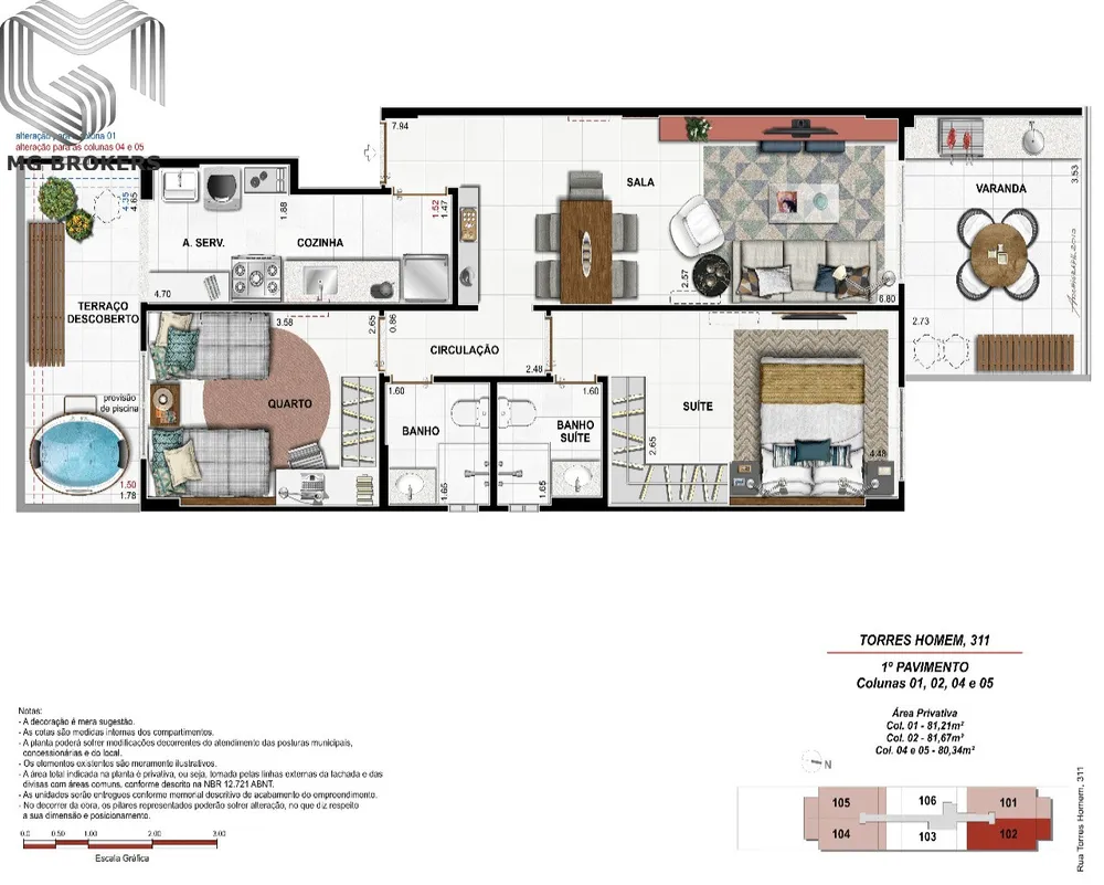 Apartamento, 2 quartos, 73 m² - Foto 10