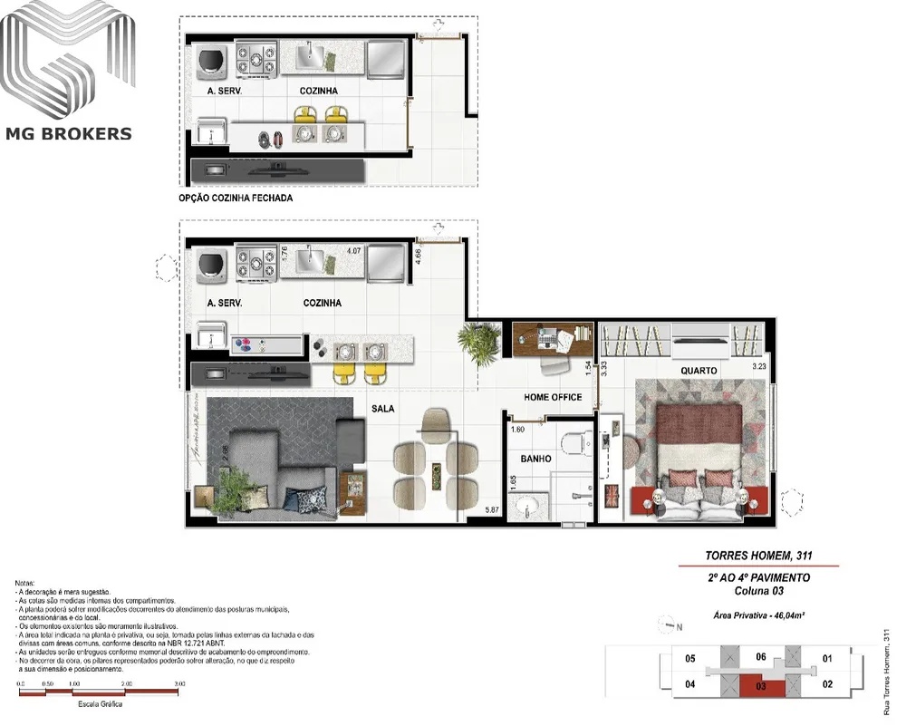 Apartamento, 2 quartos, 73 m² - Foto 7