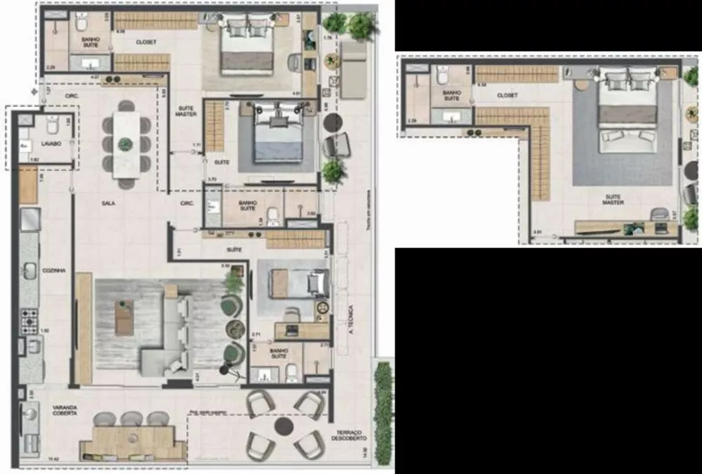 Apartamento, 2 quartos, 76 m² - Foto 29