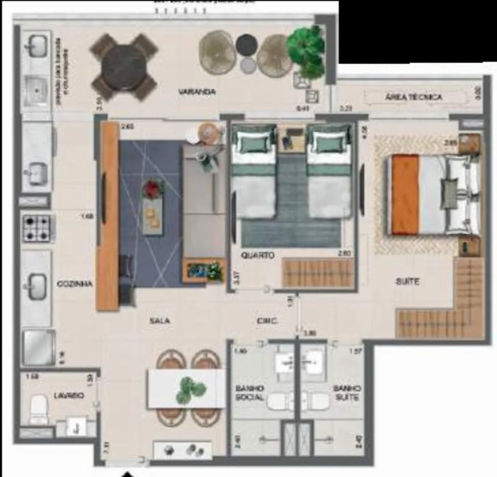 Apartamento, 3 quartos, 145 m² - Foto 20
