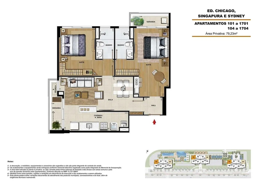 Apartamento, 2 quartos, 82 m² - Foto 29