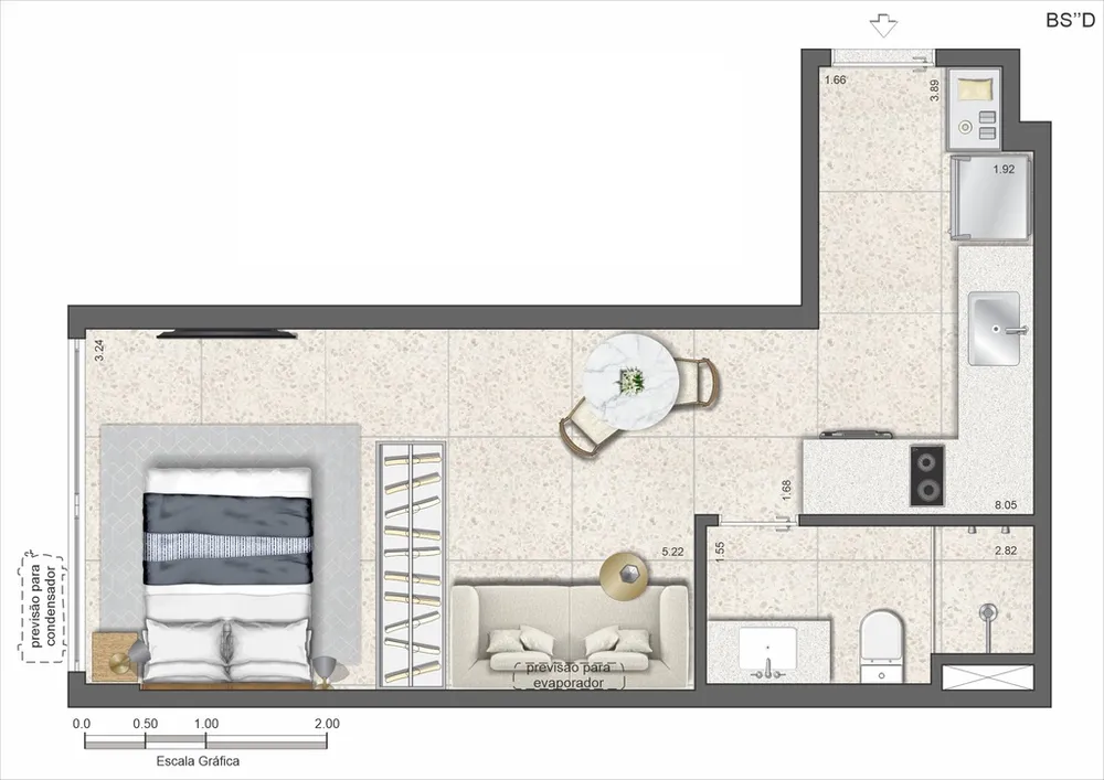 Apartamento, 1 quarto, 27 m² - Foto 23