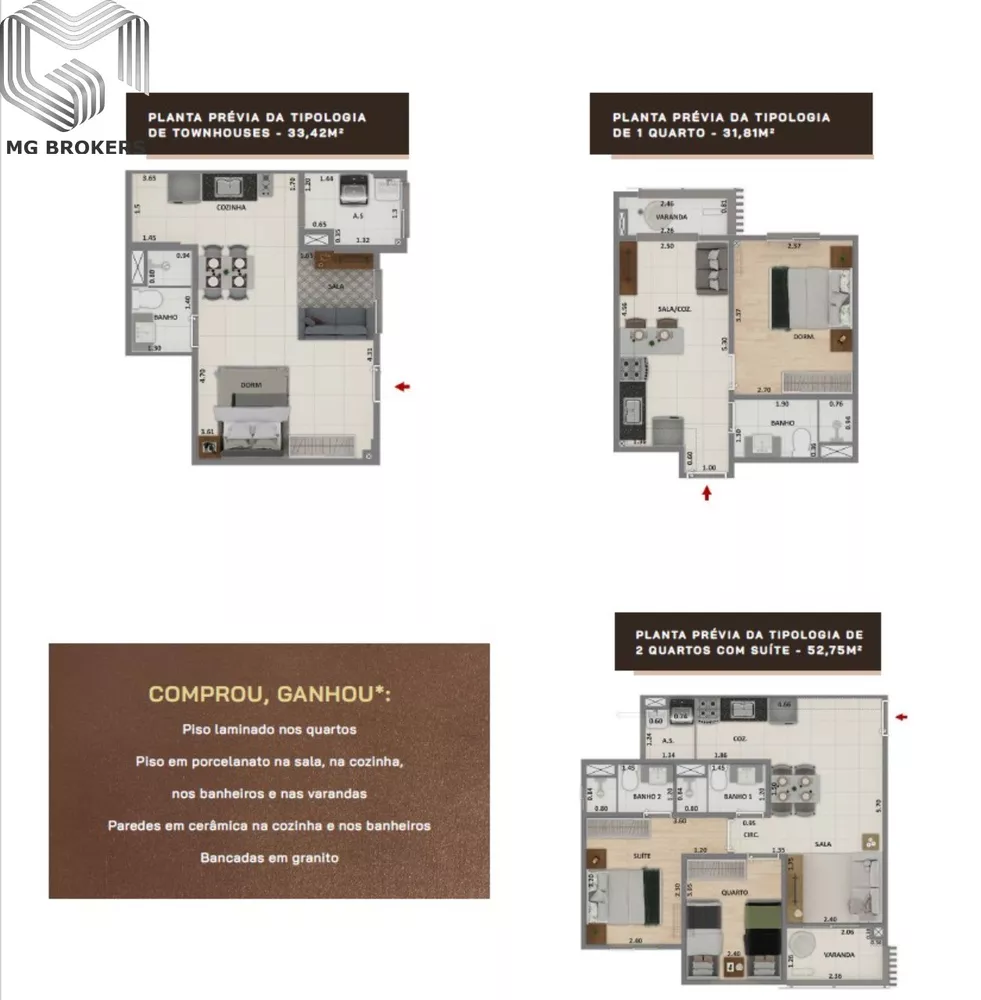 Apartamento, 2 quartos, 55 m² - Foto 6