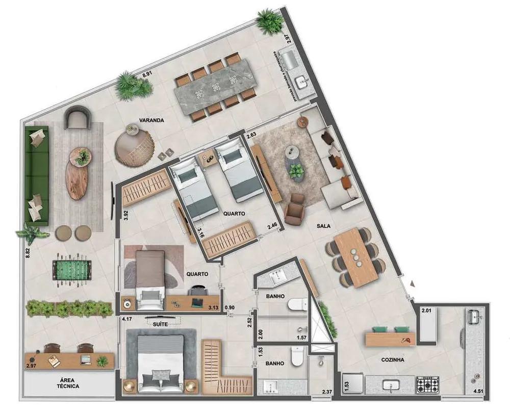 Apartamento, 3 quartos, 183 m² - Foto 28