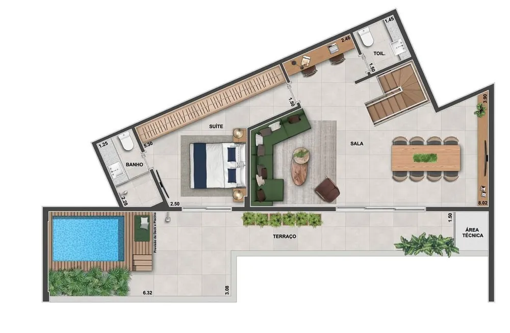 Apartamento, 3 quartos, 183 m² - Foto 34