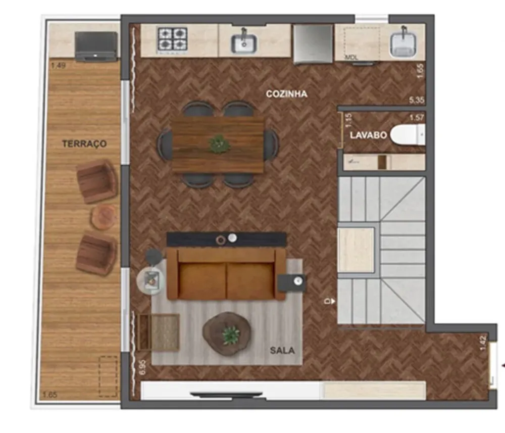 Apartamento, 2 quartos, 66 m² - Foto 34
