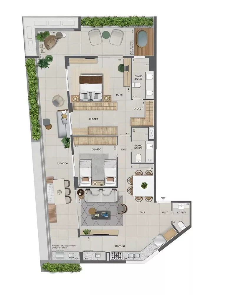 Apartamento, 4 quartos, 208 m² - Foto 23