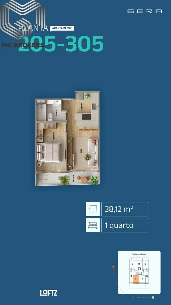 Apartamento, 1 quarto, 38 m² - Foto 26