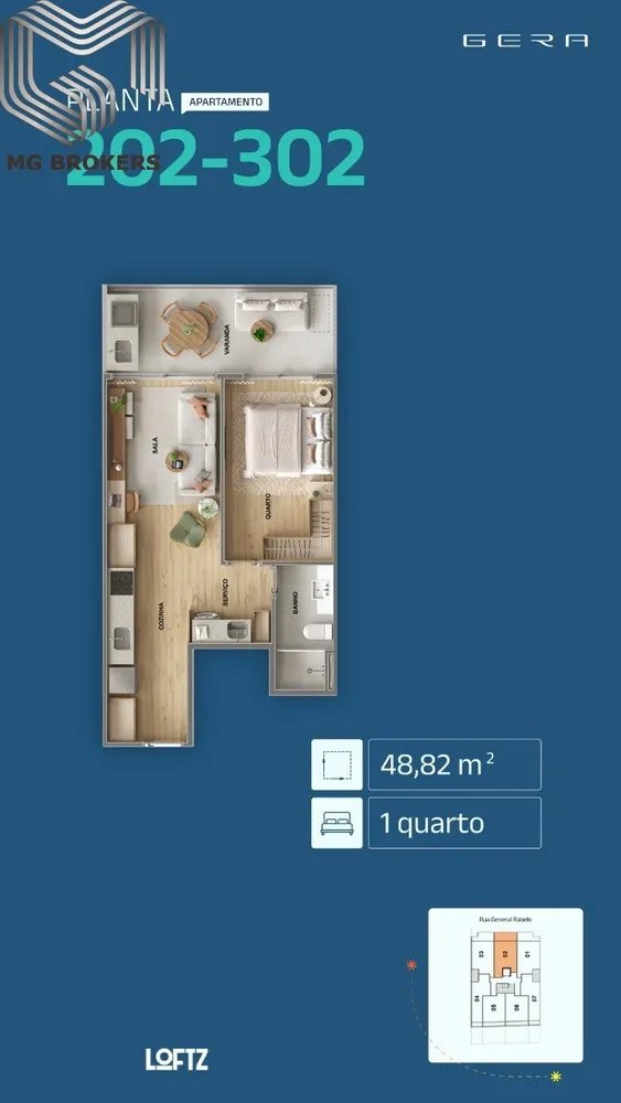 Apartamento, 1 quarto, 38 m² - Foto 9