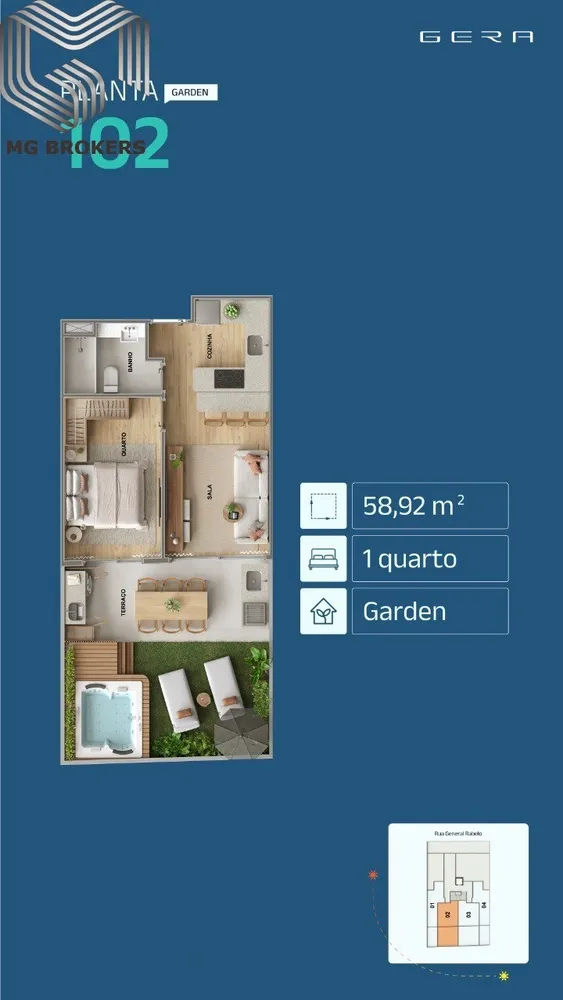 Apartamento, 1 quarto, 38 m² - Foto 17