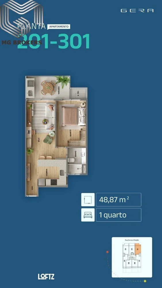 Apartamento, 1 quarto, 38 m² - Foto 19