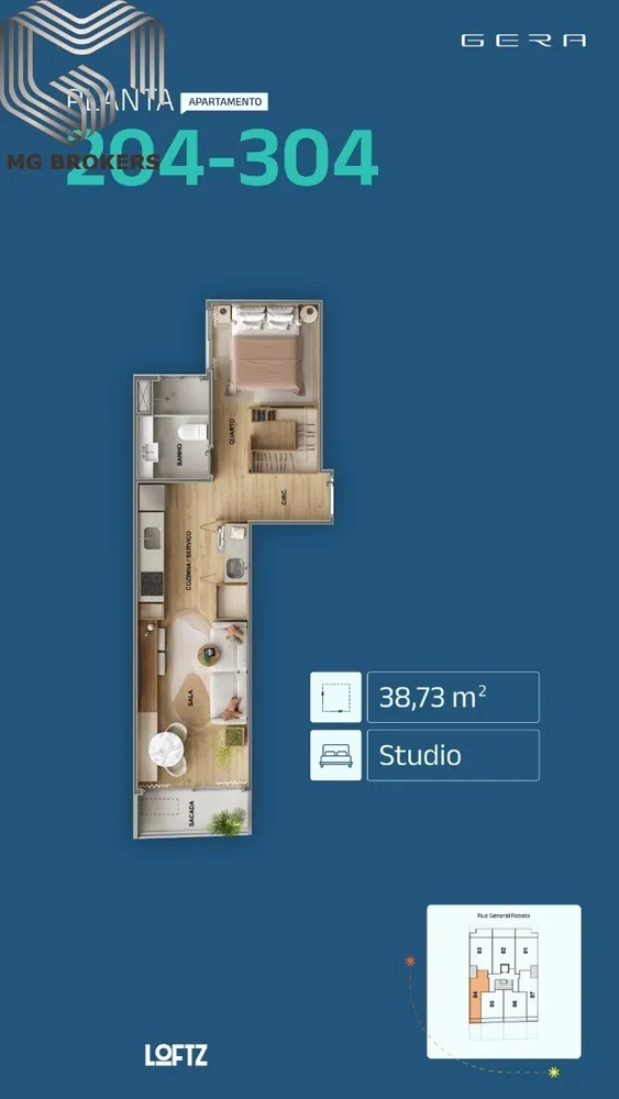 Apartamento, 1 quarto, 38 m² - Foto 21