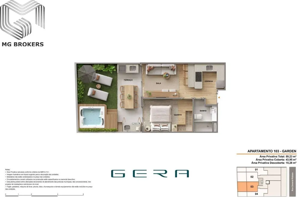 Apartamento, 1 quarto, 38 m² - Foto 11