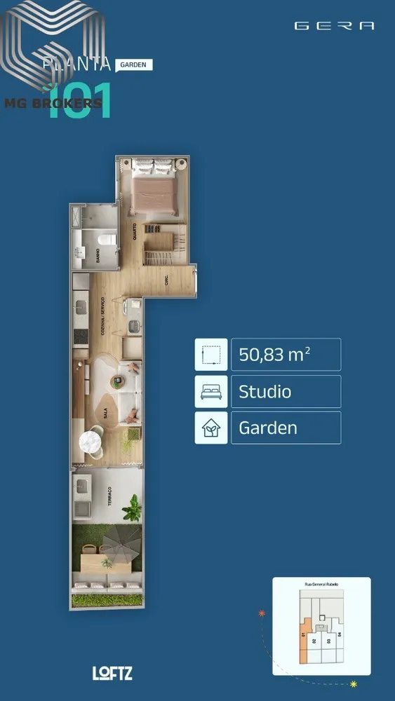 Apartamento, 1 quarto, 38 m² - Foto 20