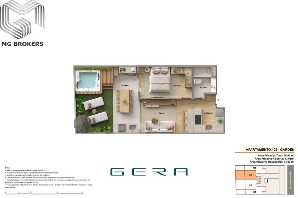 Apartamento, 1 quarto, 38 m² - Foto 24