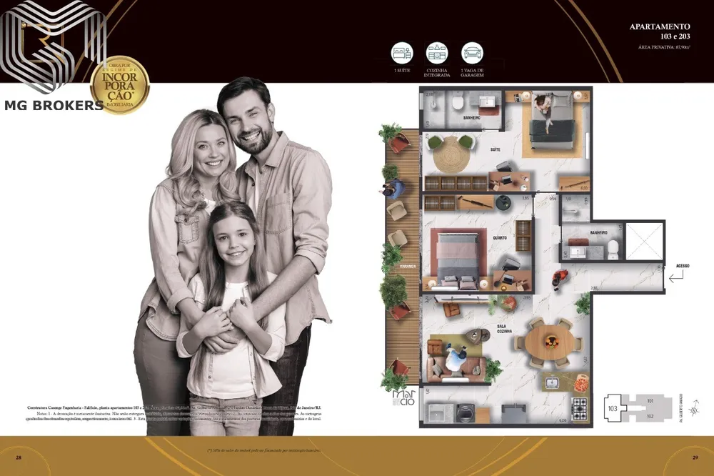 Apartamento, 2 quartos, 88 m² - Foto 13
