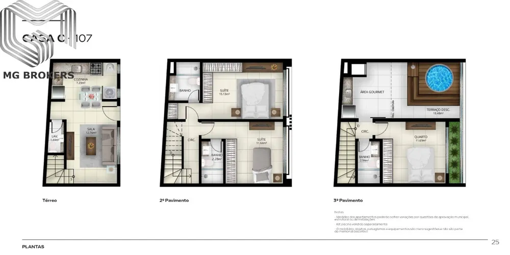 Casa, 3 quartos, 98 m² - Foto 32