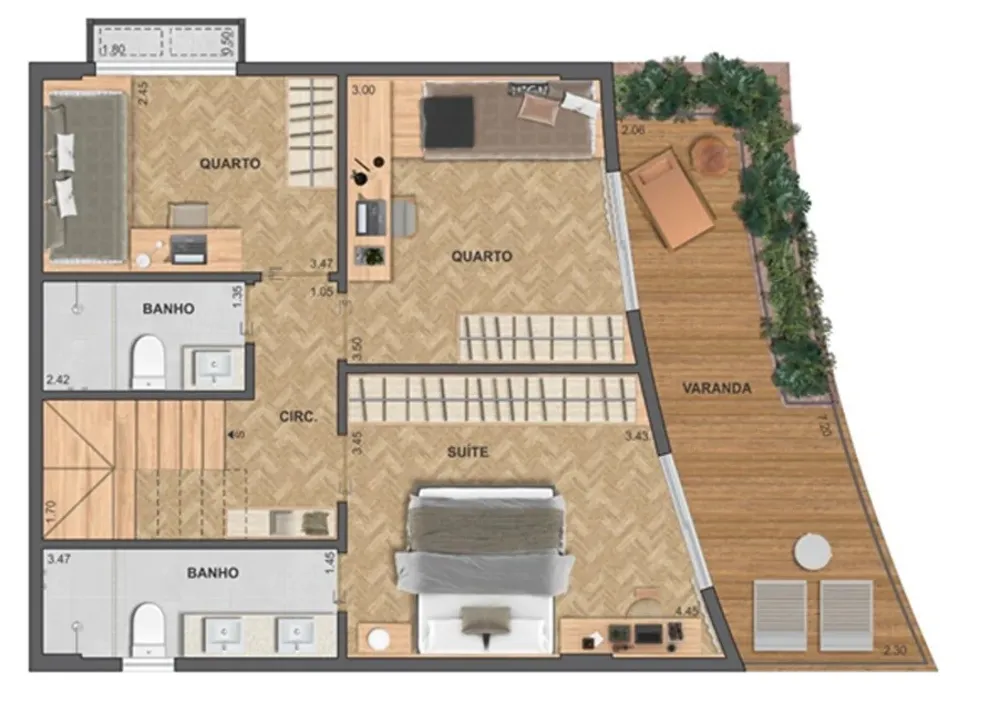 Apartamento, 1 quarto, 30 m² - Foto 35