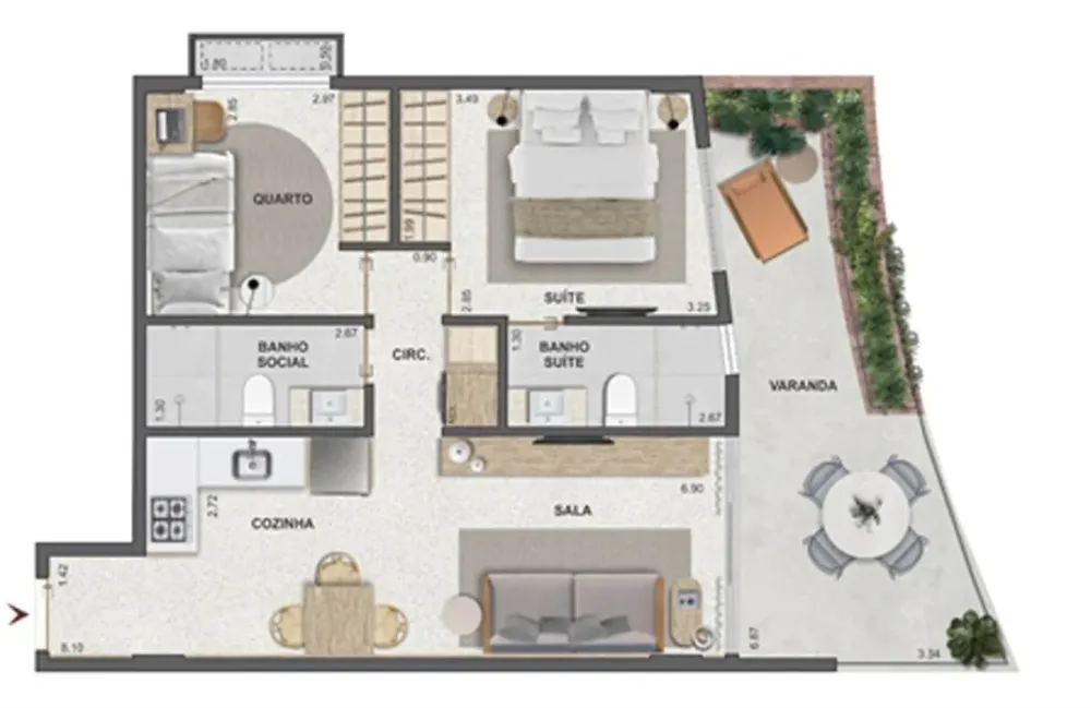 Apartamento, 1 quarto, 30 m² - Foto 26
