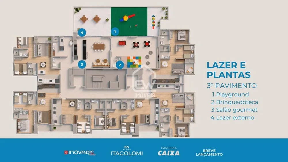 Apartamento, 2 quartos, 94 m² - Foto 2
