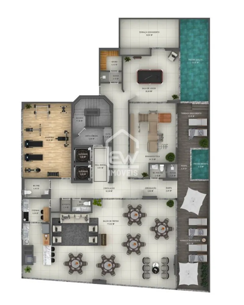 Apartamento, 3 quartos, 161 m² - Foto 11
