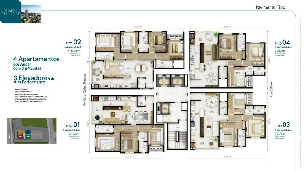 Apartamento, 3 quartos, 97 m² - Foto 16