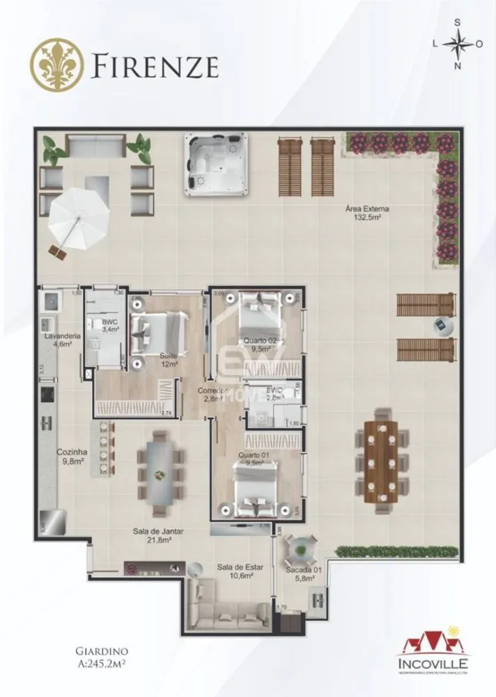 Apartamento, 3 quartos, 112 m² - Foto 6