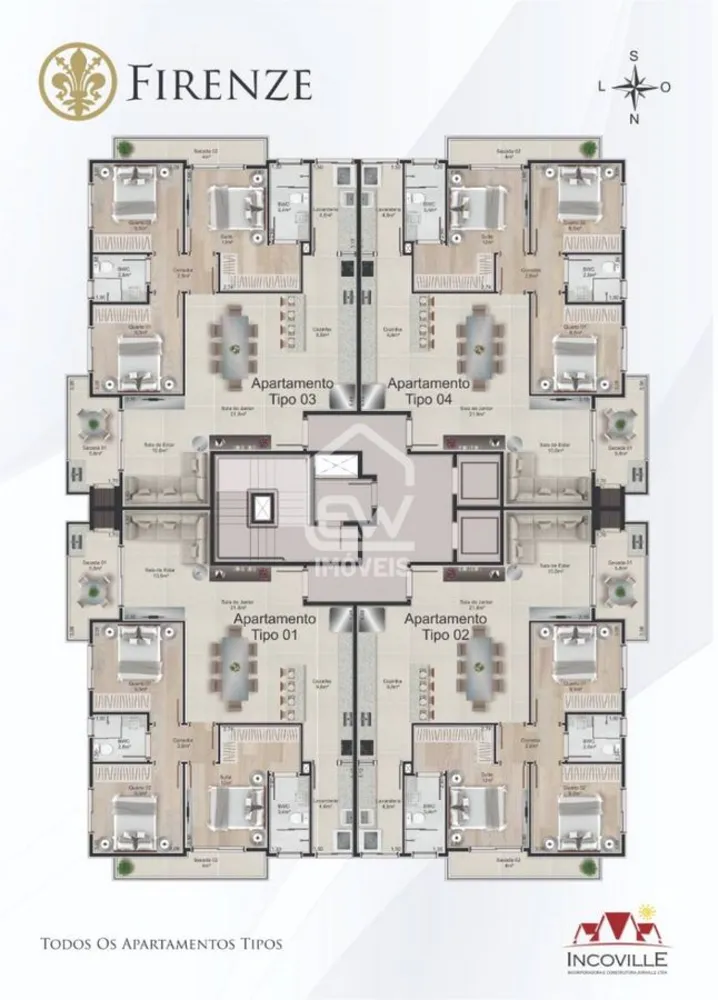 Apartamento, 3 quartos, 112 m² - Foto 1