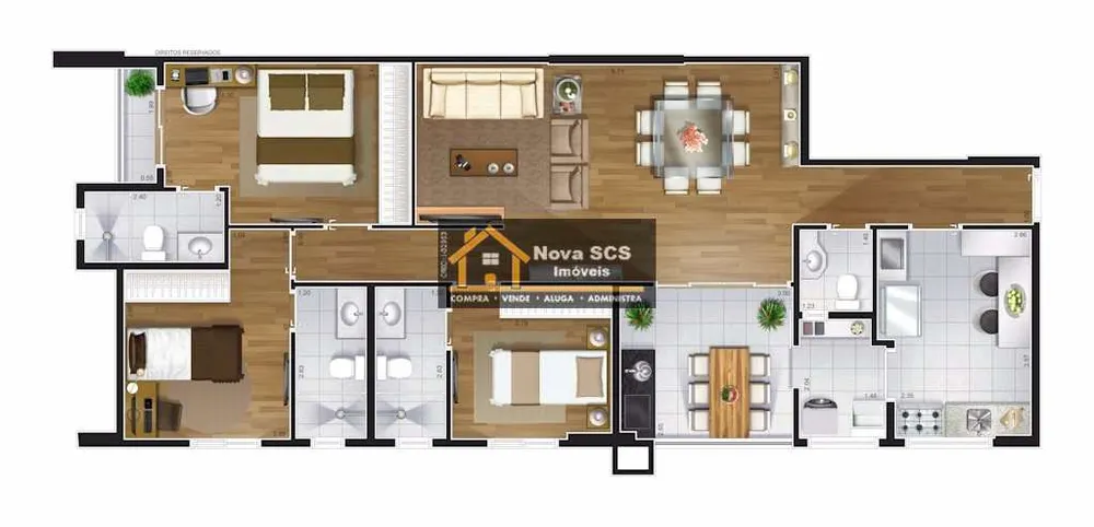 Apartamento, 3 quartos, 105 m² - Foto 10