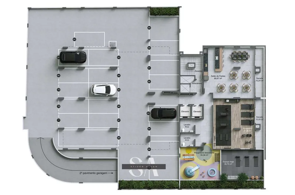 Apartamento, 2 quartos, 75 m² - Foto 7