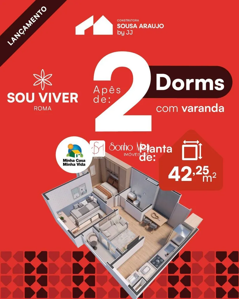 Apartamento, 2 quartos, 42 m² - Foto 16