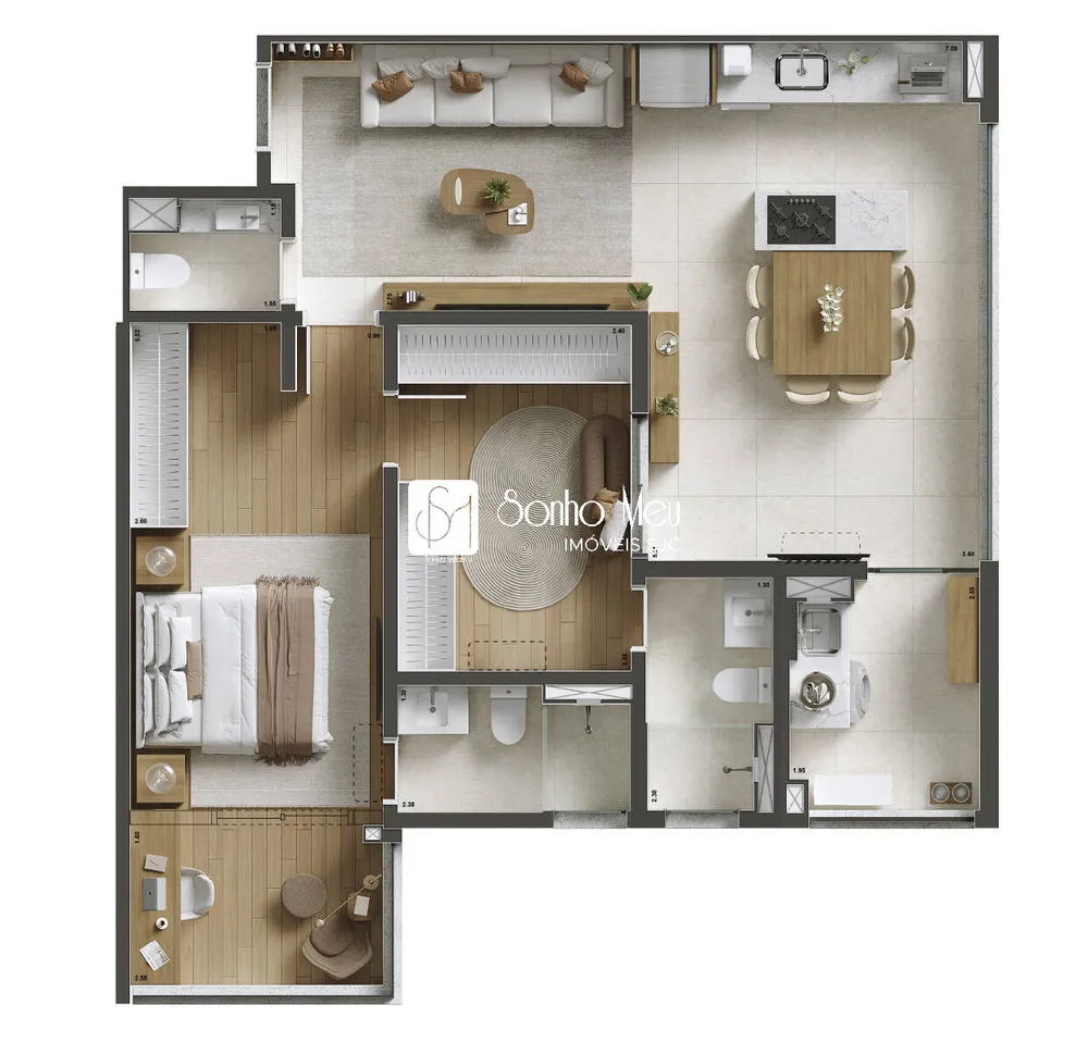Apartamento, 2 quartos, 71 m² - Foto 15