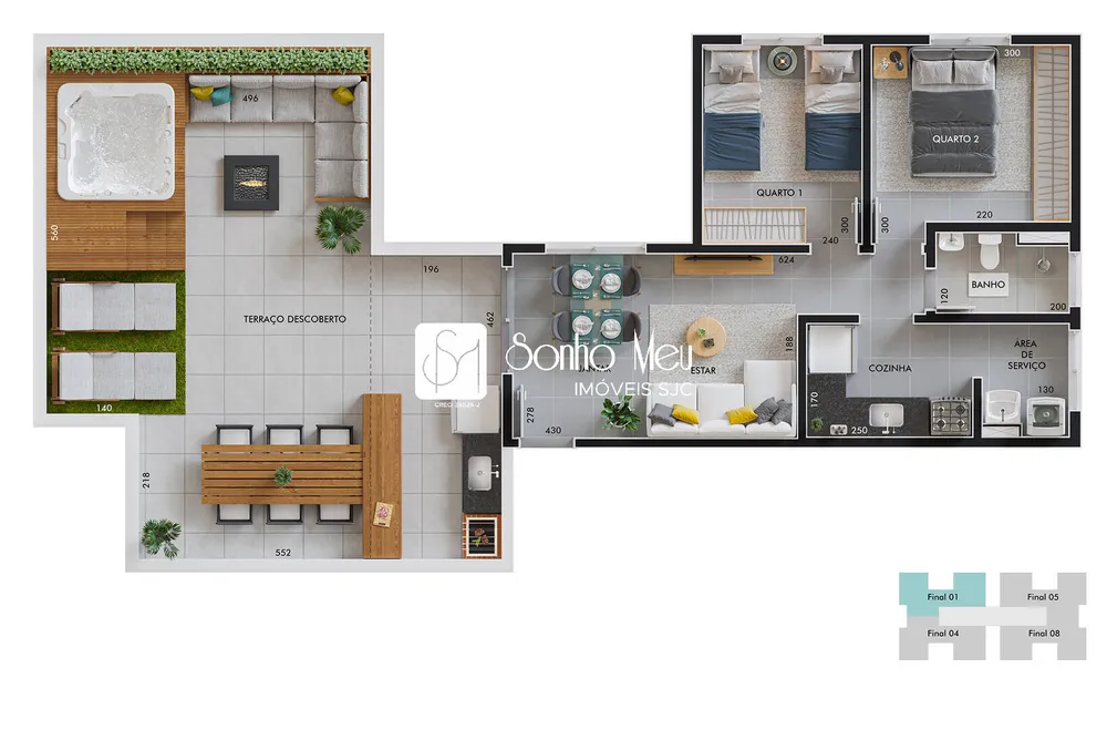 Apartamento, 2 quartos, 94 m² - Foto 15