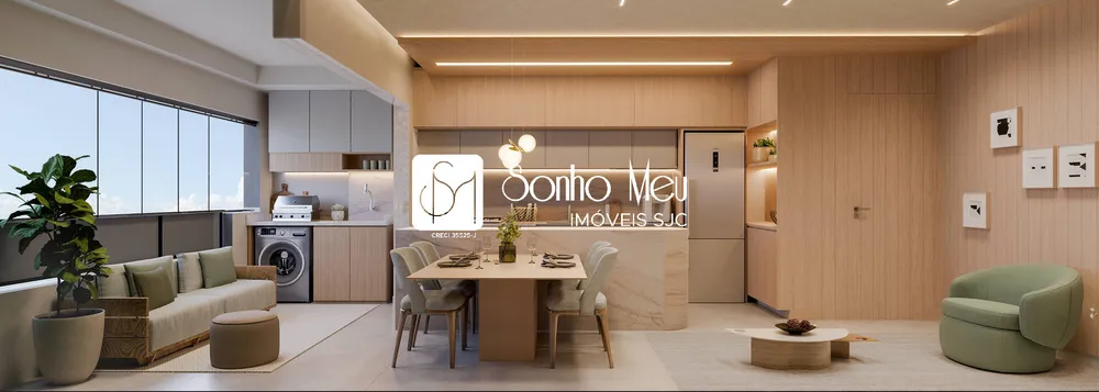 Apartamento, 2 quartos, 56 m² - Foto 3