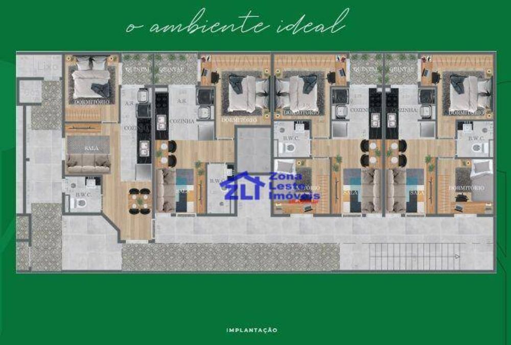 Apartamento, 2 quartos, 40 m² - Foto 1