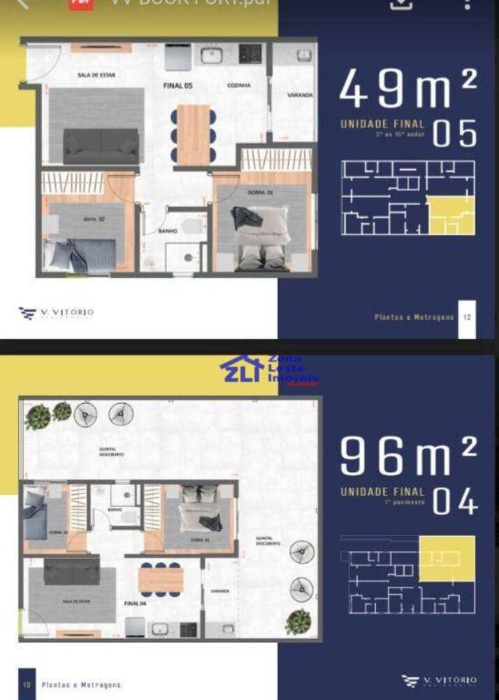 Apartamento, 2 quartos, 51 m² - Foto 2