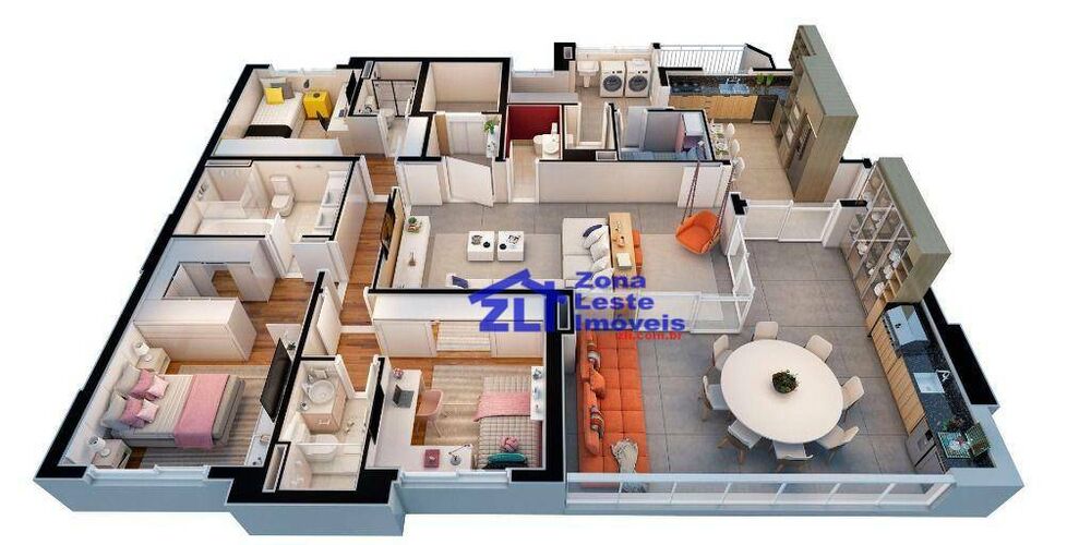 Apartamento, 3 quartos, 160 m² - Foto 3