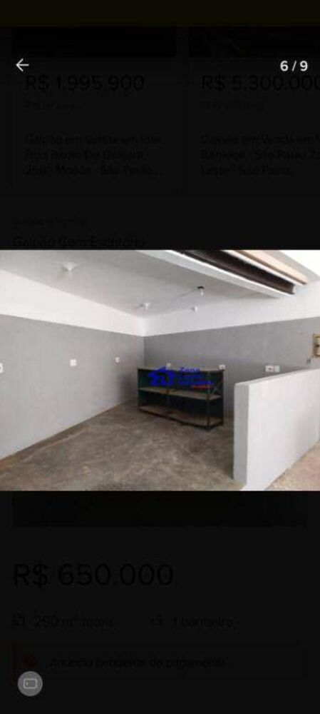 Depósito-Galpão, 143 m² - Foto 1