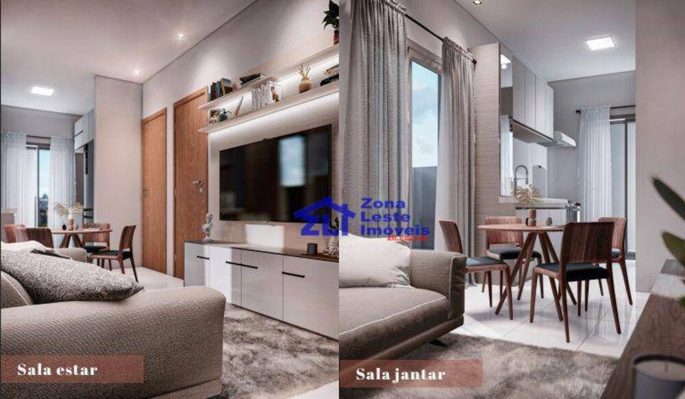 Apartamento, 2 quartos, 40 m² - Foto 2