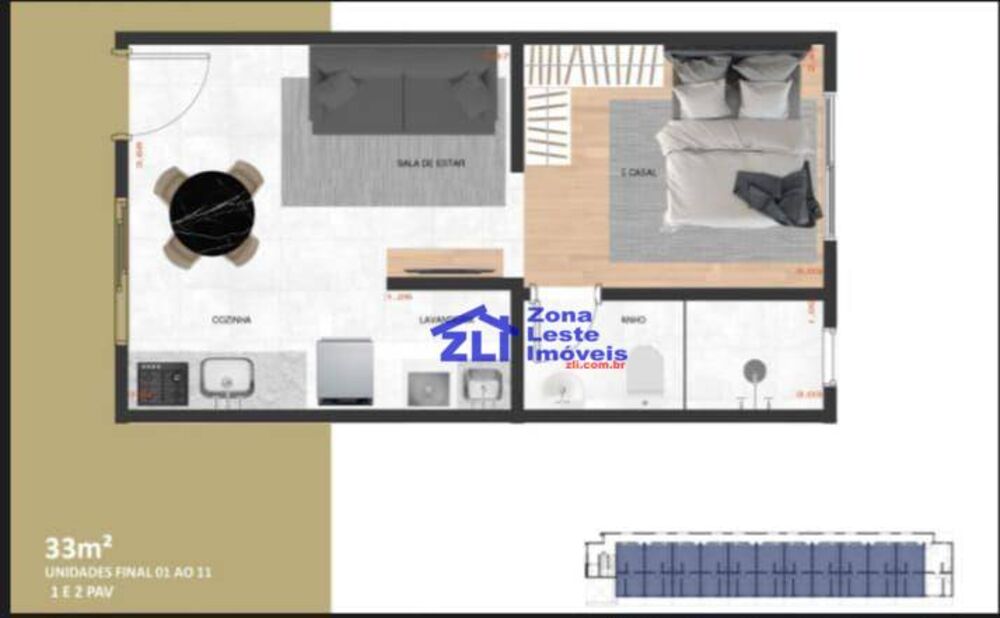 Apartamento, 2 quartos, 65 m² - Foto 3