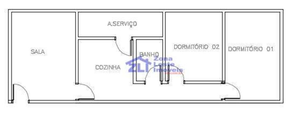 Apartamento, 2 quartos, 70 m² - Foto 1