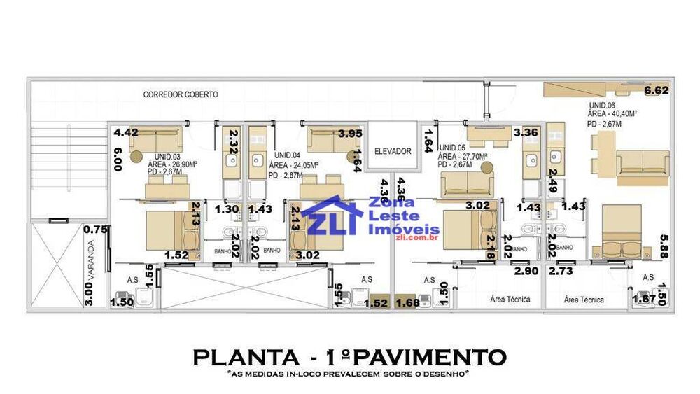 Kitnet-Studio, 28 m² - Foto 8