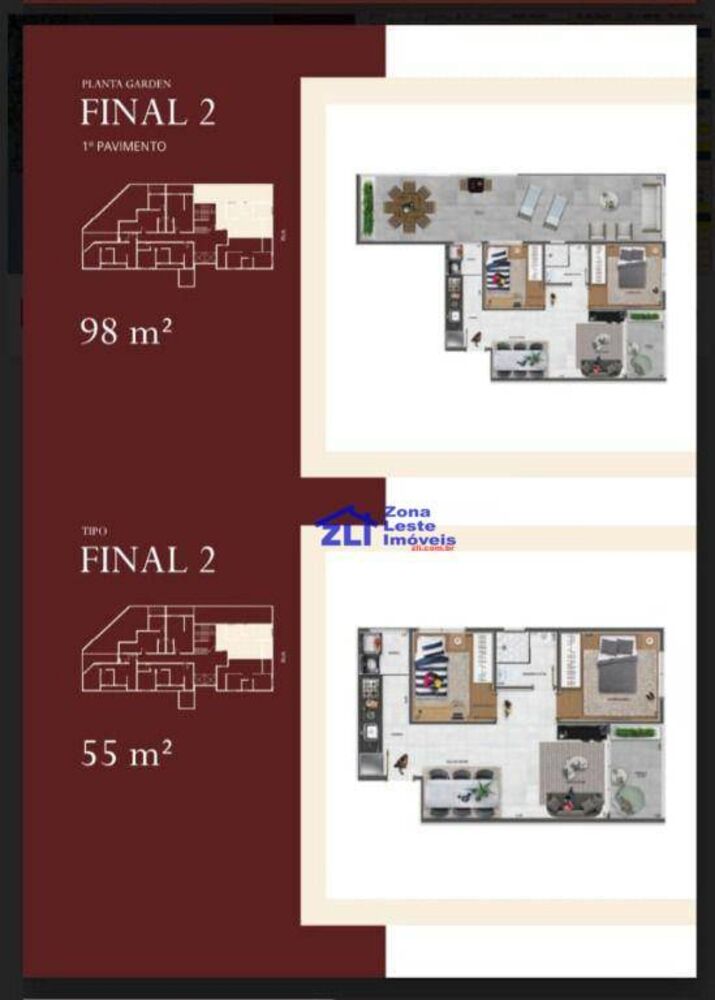 Apartamento, 2 quartos, 50 m² - Foto 12
