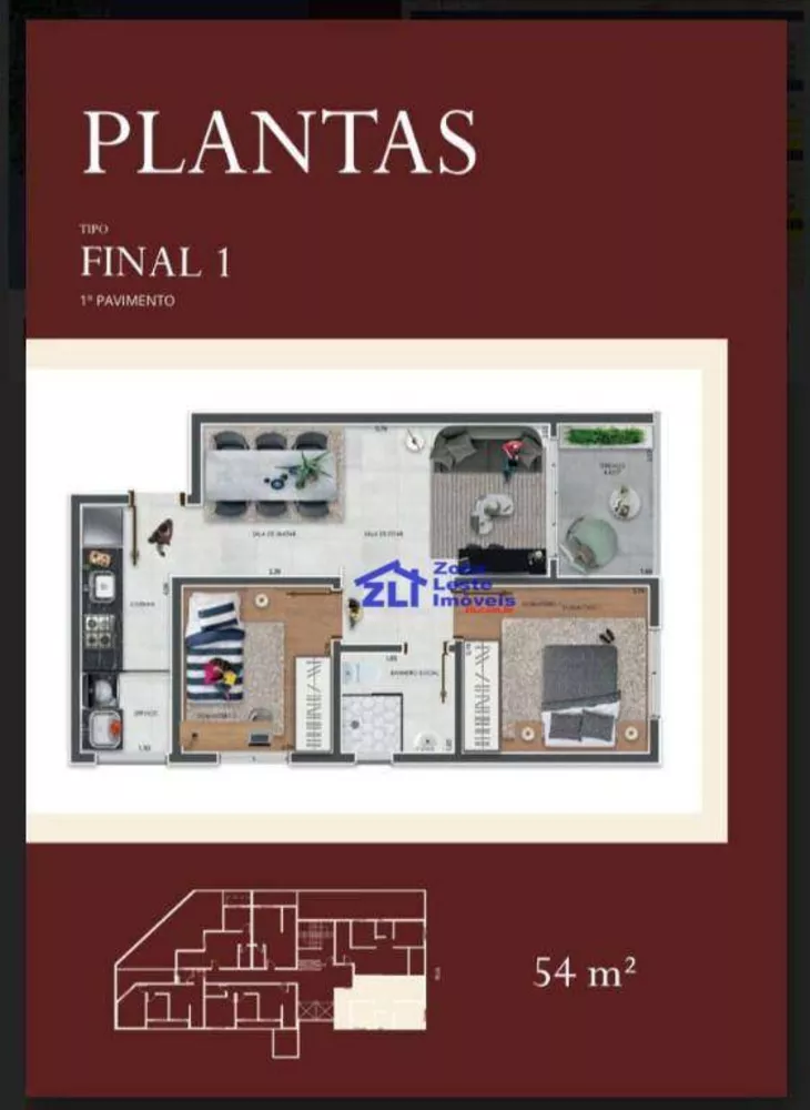 Apartamento, 2 quartos, 48 m² - Foto 4