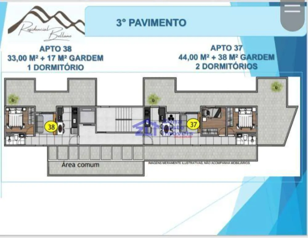 Apartamento, 2 quartos, 45 m² - Foto 4