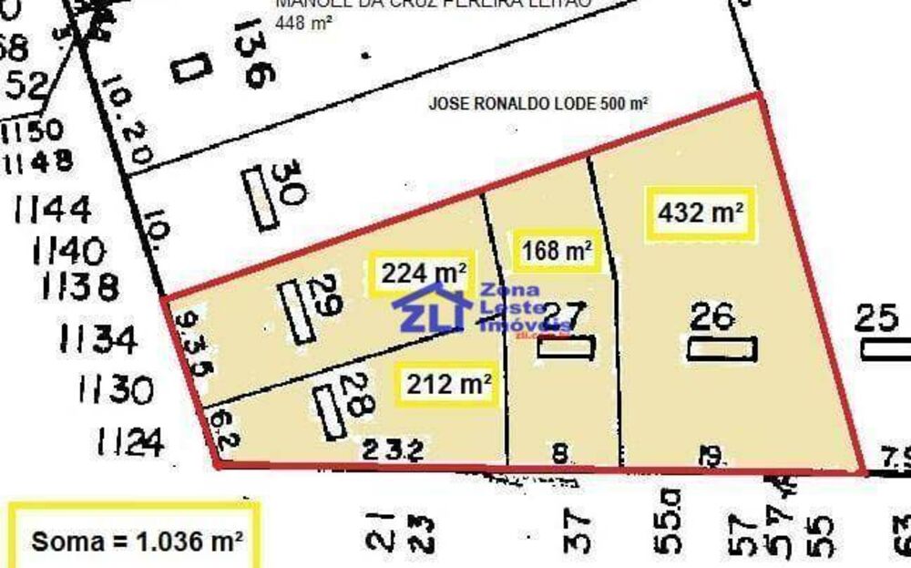 Terreno, 1100 m² - Foto 2