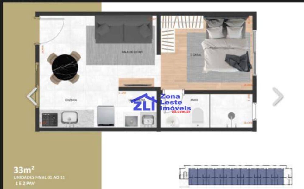 Apartamento, 2 quartos, 65 m² - Foto 3